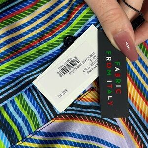 Colorful Striped dress from Italy